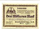 Bayern 3 Mio. Mark Tettau, -