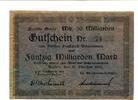 Niedersachsen 50 Md. Mark Rinteln, -