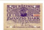 Niedersachsen 20 Mark Rüstringen, -