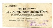 Niedersachsen 500 T. Mark Stadthagen, -