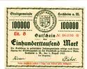 Hessen-Nassau 100 T. Mark Hochheim a.Main, -