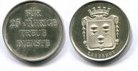Bayern, Silber Medaille Landshut-Verdienstmedaille für 25 Jährige Treue, -