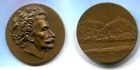 Österreich, Br.Medaille Johann Strauss 100.Geburtstag, -