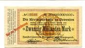 Niedersachsen 20 Md. Mark Bevensen, -