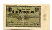 1 Rentenmark 1.11.1923 Deutsches Reich  I