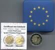Belgien 2 Euro ~ mit Etui und Zertifikat - Erasmus - nur 5000 Exemplare ~ -