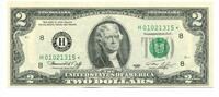 USA, 2 Dollars Replacement/Ersatznote, -