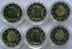 Belgien 6 x 2 Euro ~ Lot Kursmünzen ~ -