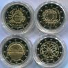 Zypern 4 x 2 Euro ~ Lot Gedenkmünzen ~ -