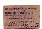 Westpreußen 1/2 Mark Bischofswerder, -