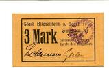 Ostpreußen 3 Mark Bischofstein, -