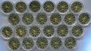 Frankreich 23 x 2 Euro ~ Lot Kursmünzen ~ -