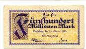 Sachsen-Anhalt 500 Mio. Mark Magdeburg, -