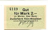 Sachsen-Anhalt 2 Mark Klein-Wanzleben, -
