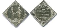 Brandenburg/Preussen, Silberne Medaille-Klippe Wilhelm I.1861-1888-auf den Karolinen Konflikt, -
