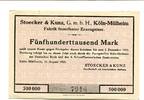 Rheinland 500 T. Mark Köln-Mülheim, -