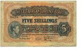Britisch Ostafrika, 5 Shillings -