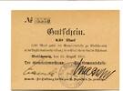 Oberschlesien 50 Pfg. Bielschowitz, -