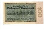 100 Rentenmark 01.11.1923 Deutschland,  III+