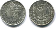 USA, 1 Dollar Morgan Dollar, -