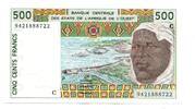 Westafrikanische Staaten, 500 Francs Burkina Faso, -