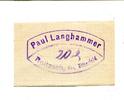 20 Pfg. o.D. Sachsen-Anhalt Roitzsch, I/I-