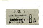 Sachsen-Anhalt 8 Pfg. Schiepzig, -