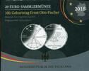 Deutschland 20 Euro ~ 100. Geburtstag Ernst Otto Fischer ~ -