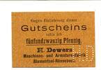 Niedersachsen 25 Pfg. Blumenthal-Rönnebeck, -