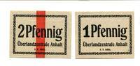 Sachsen-Anhalt 1 Pfg. 2 Pfg. Dessau, -