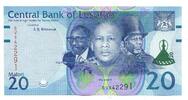 Lesotho, 20 Maloti -