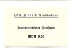 DDR 50 Pfg. Großbothen, -