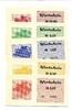 DDR 10,50 Pfg.,1,5,10 Mark -