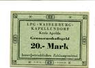 DDR 20 Mark Kapellendorf, -
