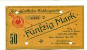 Niedersachsen 50 Mark Gefangenenlager Hann.Münden, -