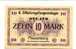 Bayern 10 Mark Gefangenenlager Plassenburg, -