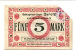 5 Mark o.D. Brandenburg Dyrotz, II/II-
