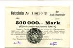 500 T. Mark 20.8.1923-30.9.1923 Niedersachsen Buxtehude, II