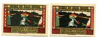 Thüringen 2x10 Pfg. Lobeda, -