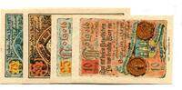 Thüringen 10 Pfg. 25 Pfg. 50 Pfg. 75 Pfg. Neustadt a.d.Orla, -
