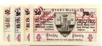Thüringen 4x50 Pfg. Gotha, 20. Westthür. Gauturnfest Gotha 2.-4.Juli 1921 -