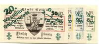 Thüringen 4x50 Pfg. Gotha, 20. Westthür. Gauturnfest Gotha 2.-4.Juli 1921 -