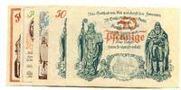 Thüringen 5x50 Pfg. Gotha, -