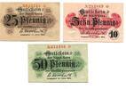 Thüringen 10 Pfg. 25 Pfg. 50 Pfg. Gera, -