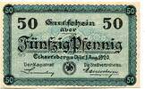 Thüringen 50 Pfg. Eckartsberga, -