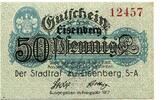 Thüringen 50 Pfg. Eisenberg, -