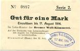 Niedersachsen 1 Mark Blumenthal,Bremer Woll-Kämmerei, -
