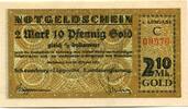 Niedersachsen 2.10 Gmk. Bückeburg, -