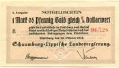 Niedersachsen 1.05 Gmk. Bückeburg, -