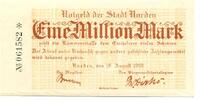 Niedersachsen 1 Mio. Mark Norden, -